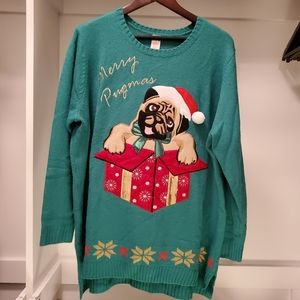 Merry Pugmas Sweater